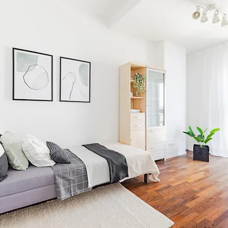 Апартаменты Superapart Powstancow Slaskich 89b Варшава